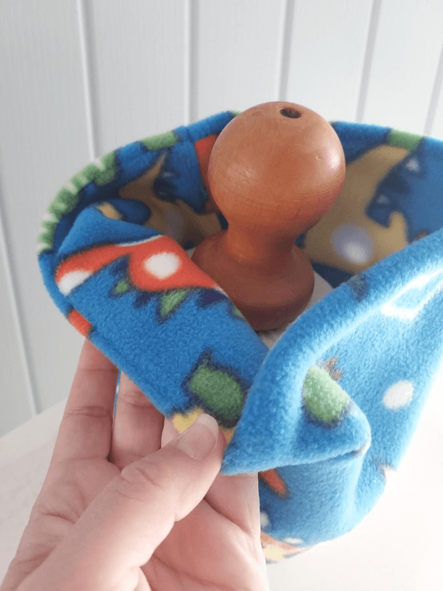 Dinosaur Soft Fleece Neck Warmer, Snood with Dinosaur Fleece