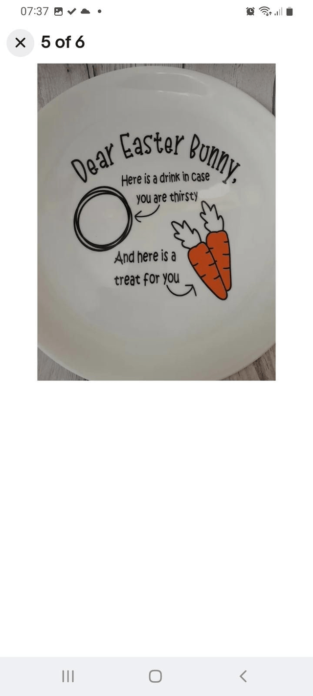 Easter decor, Easter Bunny Snack Tray, Easter Bunny plate, Easter home decoration, Snack Plate for Easter, Bunny plate