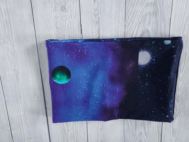 Out of Space Neck Warmer, Snood with Space Jersey,