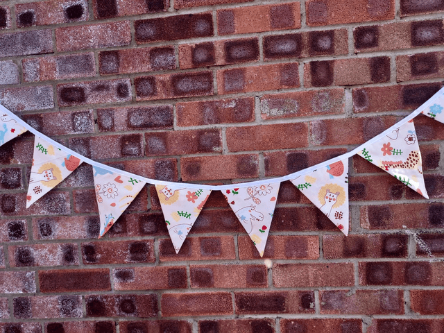 Safari Animal Cotton Bunting, Garland, Wall Hanging,