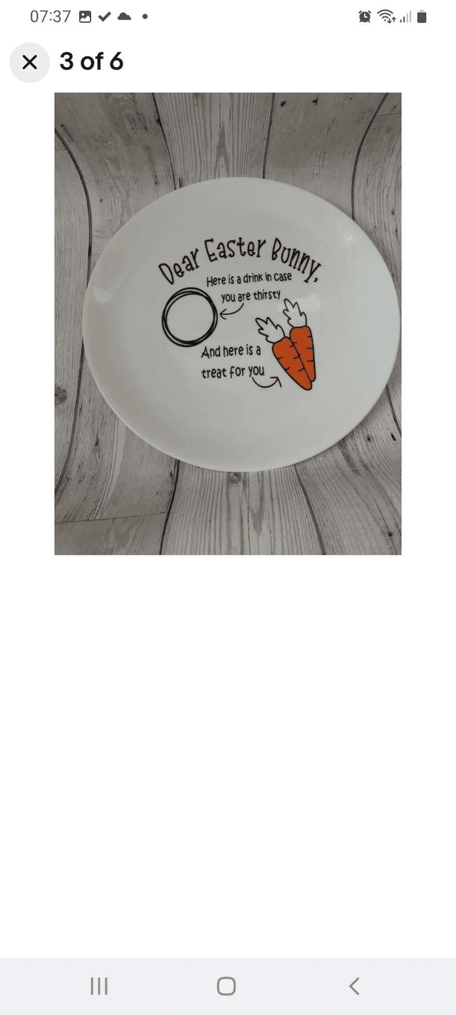 Easter decor, Easter Bunny Snack Tray, Easter Bunny plate, Easter home decoration, Snack Plate for Easter, Bunny plate